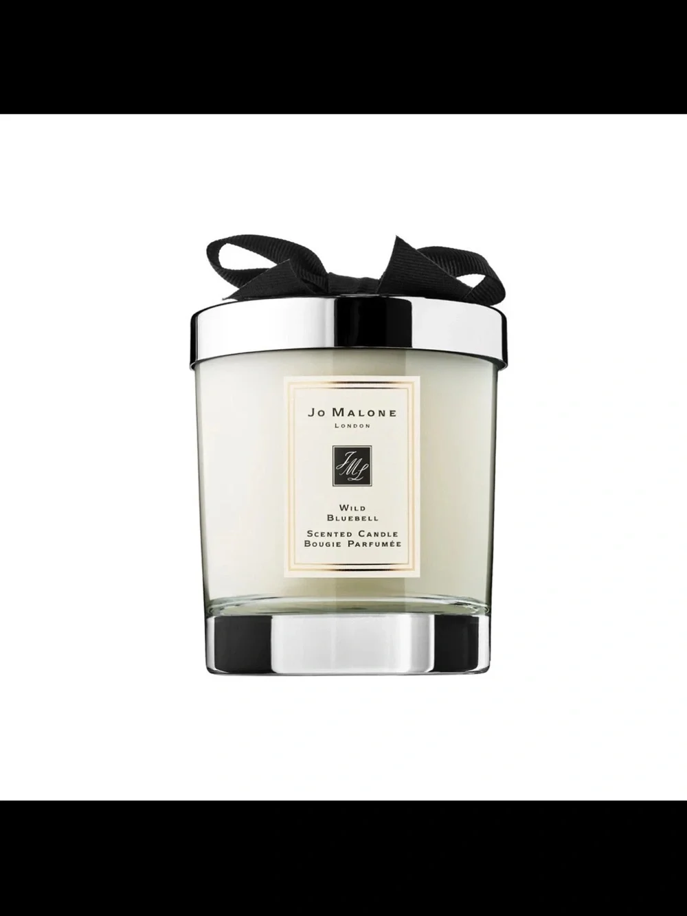 Jo Malone Wild Bluebell Scented Candle with Black Ribbon